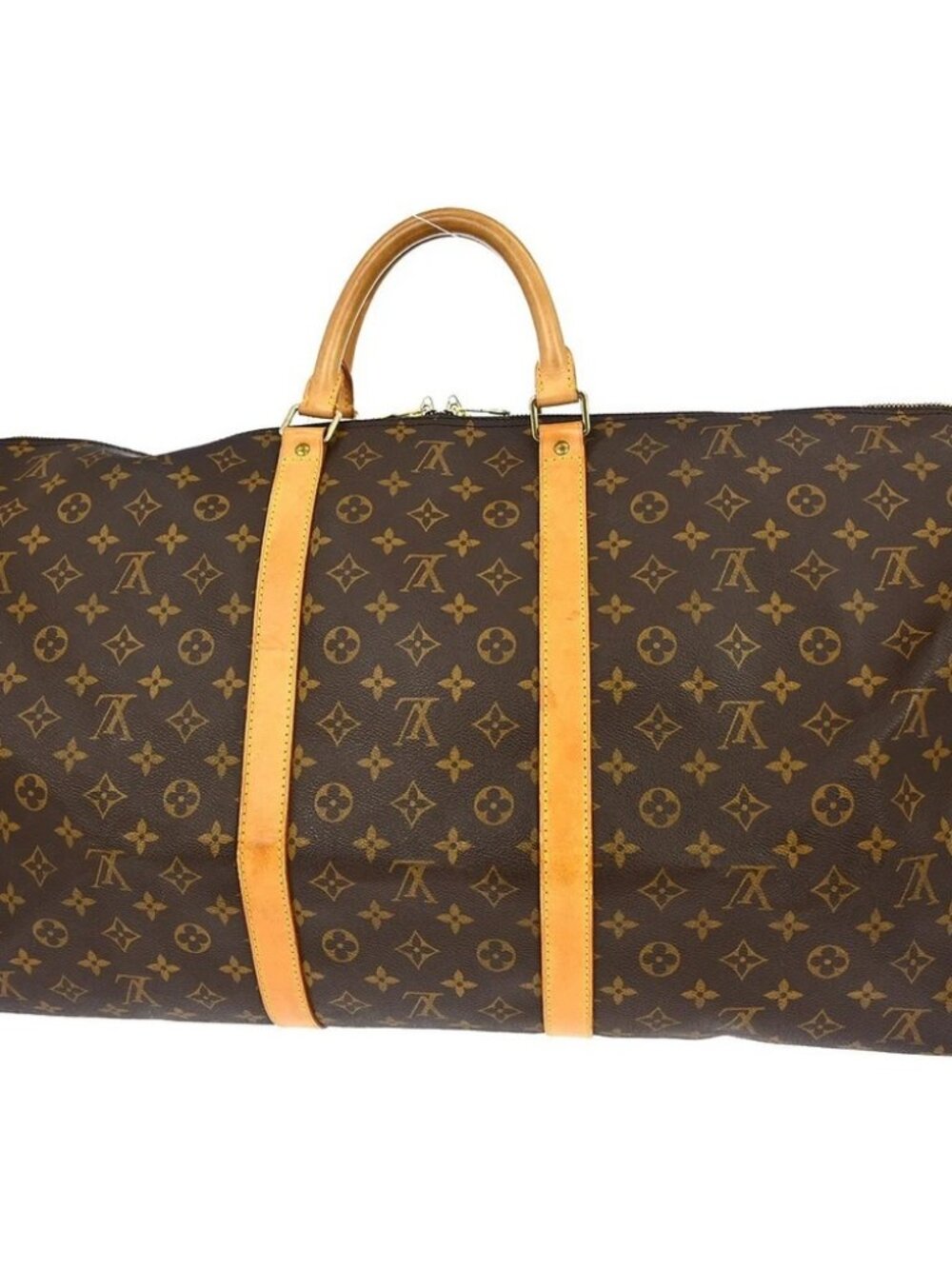 LOUIS VUITTON KEEPALL BANDOULIERE 60 HANDBAG - Picture 2 of 16